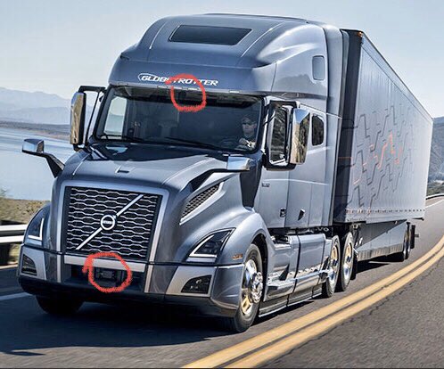  #DidYouKnow that my truck is equipped with technology that warns me audibly and visually when getting too close to other traffic in front of me? Please do not cut right in front of a truck, you do not realize how fast this activates this technology.  #givespace  #tdotstips 1/2