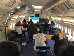 squirrellearn's tweet image. Fantastic EdTech CPD session @raf_cosford @rafmuseum @boomwriteruk Enhancing literacy through the use of technology #edtechcpd #primarywriting