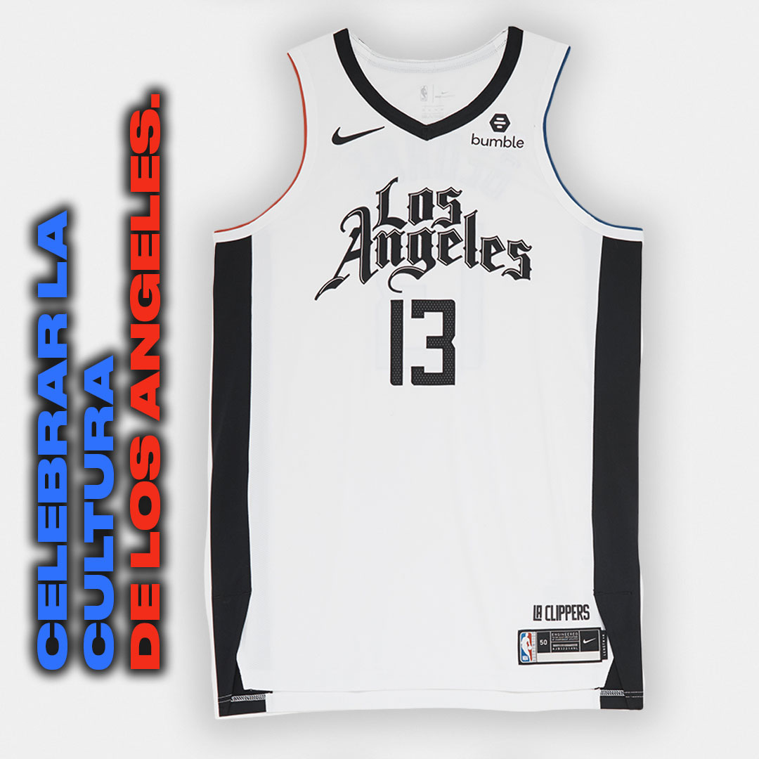 CELEBRAR LA CULTURA DE LOS ANGELES. Get your  @LAClippers Nike NBA City Edition Jersey NOW   https://on.nba.com/2KVH8kb 