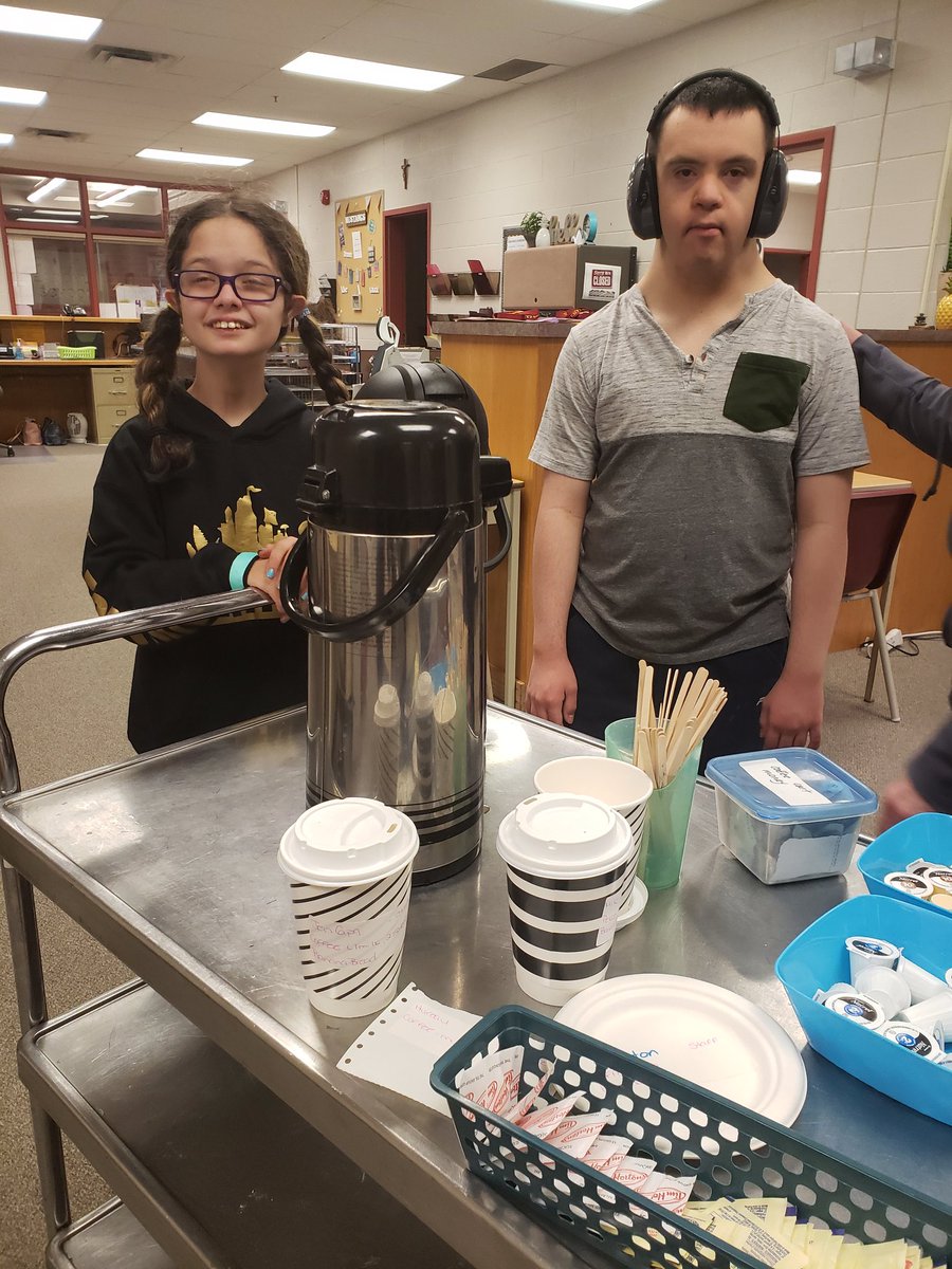 WCDSB_SEL's tweet image. @MonDoyleCSS Coffee Cart bringing treats to office staff!👌 @wcdsbspecialed @WCDSBNewswire #SuccessForEach #APlaceForAll