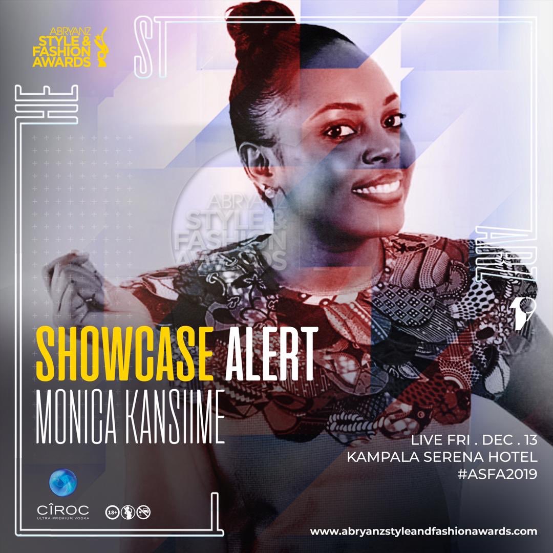 asfawards's tweet photo. ◾️ #𝔸𝕊𝔽𝔸𝟚𝟘𝟙𝟡 𝕊ℍ𝕆𝕎ℂ𝔸𝕊𝔼 

Presenting #MonicaKansiime who has showcased at #ASFA2017

She’s back this season with a breathtaking, life changing collection that she will debut. 

For tickets;
https://t.co/4rKrGyGyCr

◾️ #ASFA2019 #THESTARZ | 13DEC2019 | KLA SERENA https://t.co/nTR5Qwwo7r
