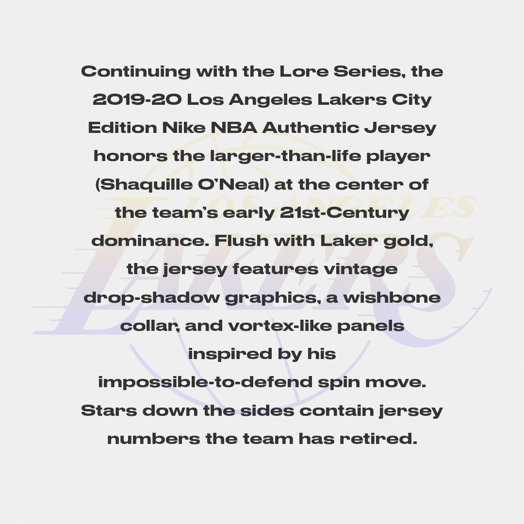 MOST DOMINANT EVER. Get your  @Lakers Nike NBA City Edition Jersey NOW   https://on.nba.com/2Oni6fJ 