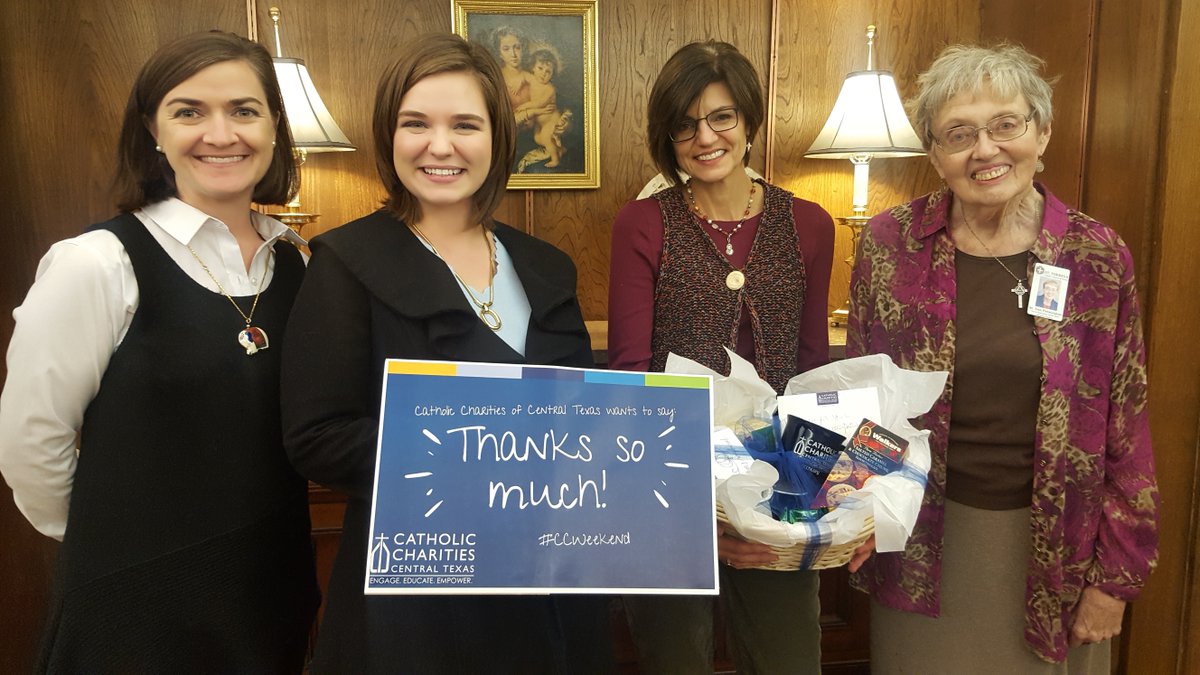 CCcentraltexas's tweet photo. The #CCCTX week of thanks continues! Thank you to @sttaustin for sharing the mission of Catholic Charities with your parish on #CCWeekend! We are grateful for your partnership in serving our community! https://t.co/4Ay0WLH4lQ