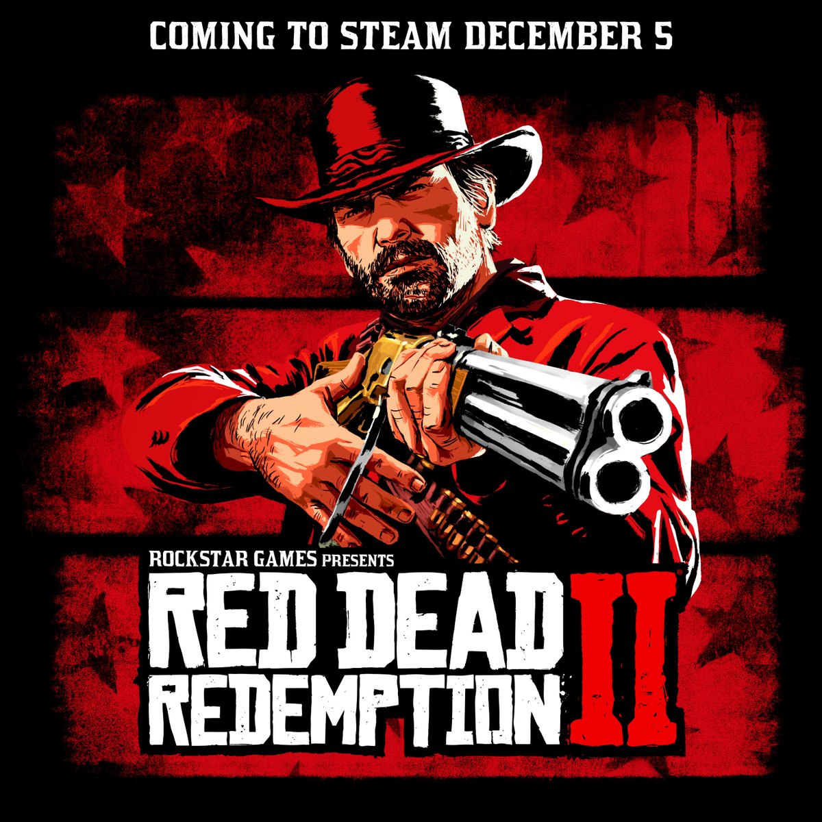 Rockstar Games on X: Red Dead Redemption 2 for PC is coming to Steam on  December 5  / X