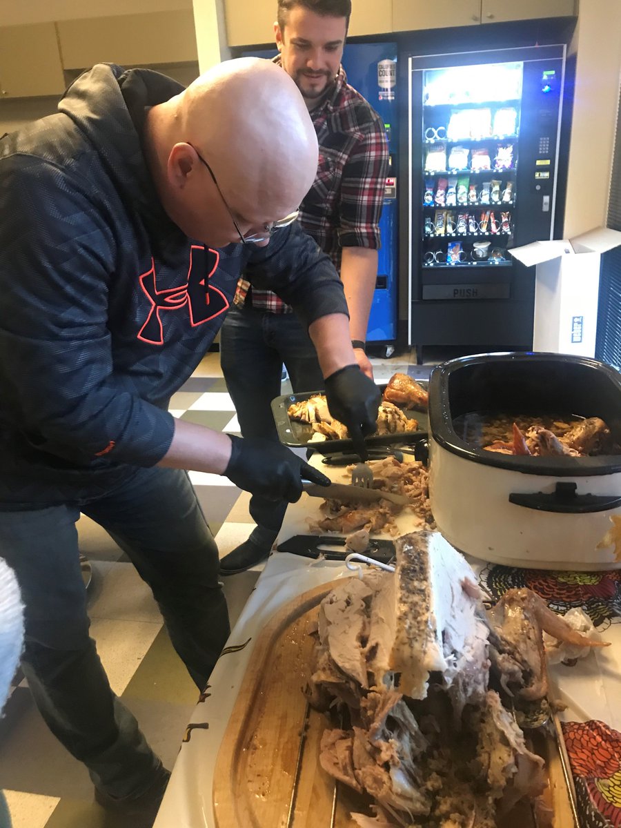 MatrexExhibits's tweet photo. We are thankful for all of our road warriors who are out at @RSNA this Holiday weekend!  We are also thankful we were able to celebrate Friendsgiving together before the holiday!  

What are you thankful for?🦃

#Thankful #roadwarriors #Matrex #Thanksgiving #Friendsgiving https://t.co/iq8uvmuq6B