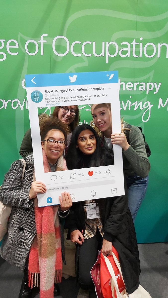 What a great opportunity for our CPD  and networking and got to meet @JuliaScottRCOT! <a href="/OT_Viki/">Victoria Andre</a> <a href="/Janine_ClarkeOT/">Janine_ClarkeOT</a> @naeema15235349 #otshow #penninepeople