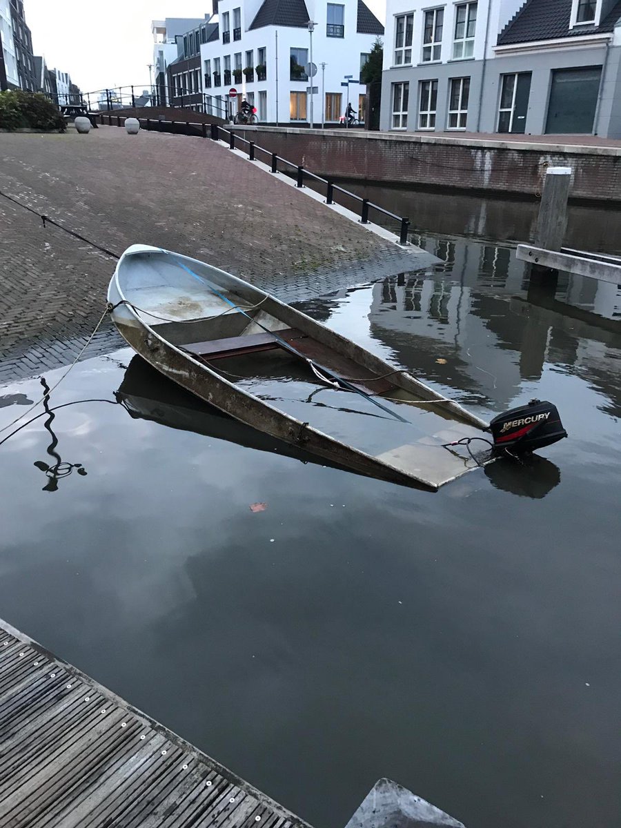 Boot geborgen in #Opbuuren