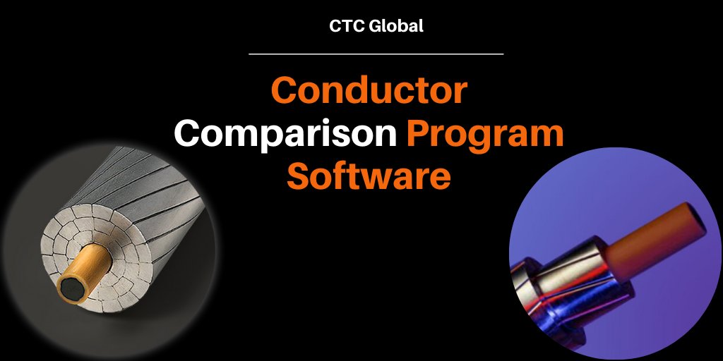 CTC_ACCC's tweet image. Now here’s a #ConductorComparisonProgramSoftware for system planners and engineers by CTC Global to compare the ampacity, line losses, thermal and ice load sag, and economic aspects of any conductor.  To access it, visit &amp;gt;&amp;gt; bit.ly/2OopkQy 
#CCPSoftware