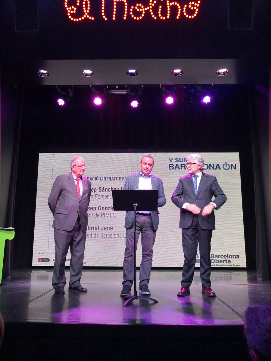 BarcelonaOberta's tweet photo. "Demanem a totes les administracions i organitzacions empresarials un pla econòmic per a Barcelona per rellançar a la ciutat". - @gabrieljene
#SummitBO https://t.co/zzgLO0ty1O