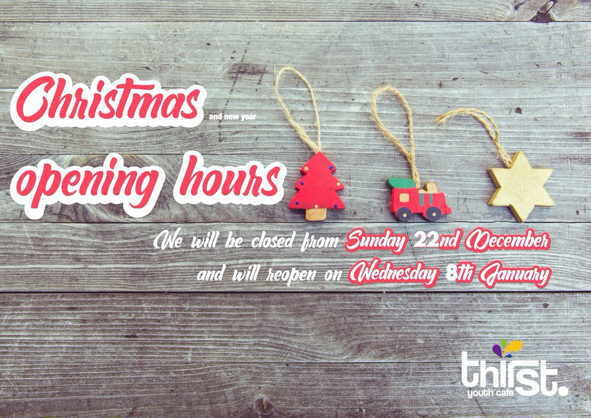 Thirst Youth Cafe tweet media