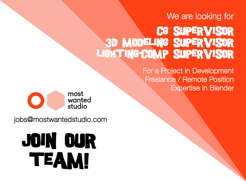 mws_tgn's tweet photo. ¡Buscamos talento! / We're looking for talent!
#mws_tgn #b3d #Blender3d https://t.co/E3KC4nVqqE