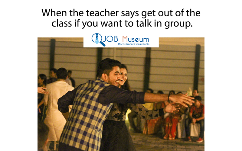 #wittywednesday
Which friends would you take out with you if your teacher tells you to get out, tag them?🤪🤪
#jobmuseum #job #placementconsultants #jobplacement #recruitmentconsultants #recruiters #recruitment #jobseekers #jobhunt #jobopenings #jobsearch #recruiting #tweet