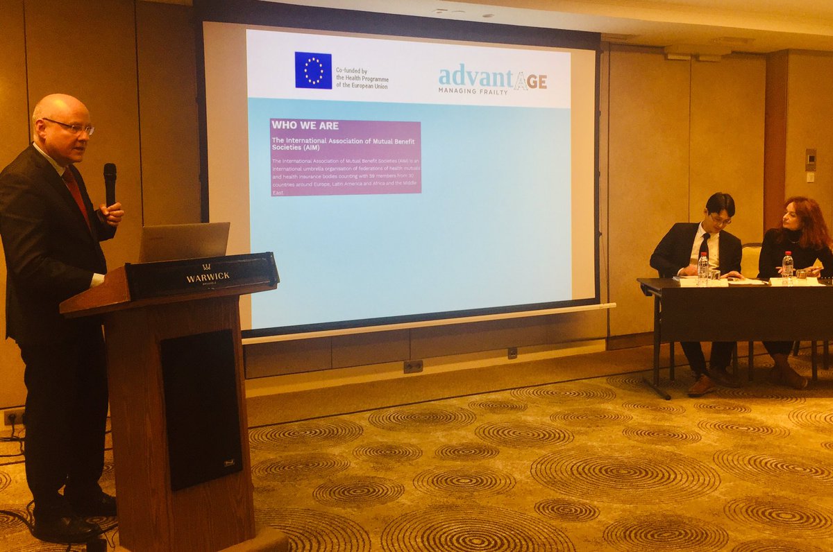 3rd panel discussion 💪🏻of <a href="/Advantage_JA/">Advantage JA</a> final conference with <a href="/ely201270/">eleftheria antoniadou</a> <a href="/AGE_PlatformEU/">AGE Platform Europe</a> <a href="/EuGMSSociety/">EuGMS - European Geriatric Medicine Society</a> <a href="/AIM_Healthcare/">AIM</a> 👏😊#faceuptofrailty