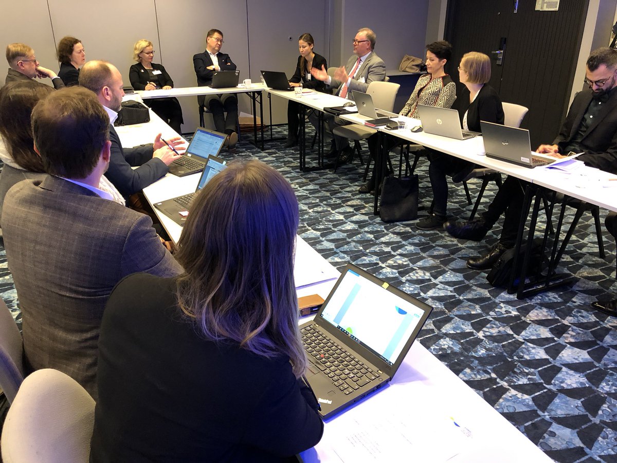 City of #Turku, Ministry for foreign affairs of Finland, #CBSS, #EU Commission and HA Capacity planning the #EUSBSR Annual Forum in Turku, June 2020