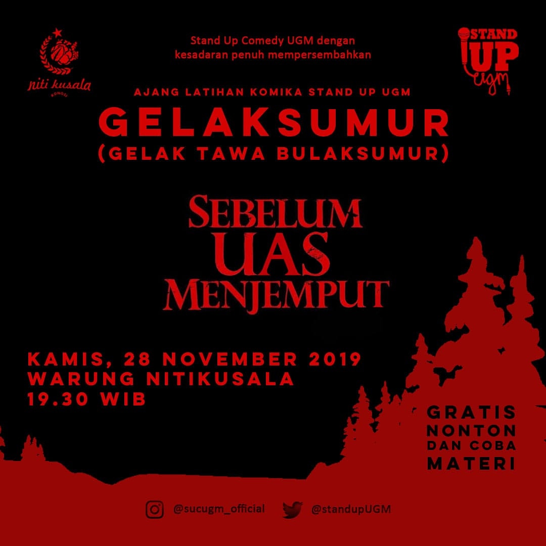 mari ketawa ketiwi sebelum UAS 🤘