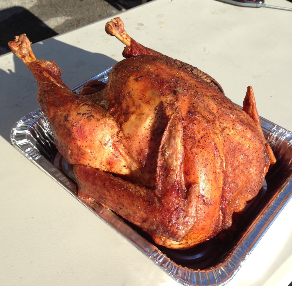 wjwheeler54's tweet photo. Thanksgiving Nightmare Part 3 of 3. Yawn. Eyes open. Oh my goodness what a nightmare. I thought my turkey was still frozen. Glad it was only a dream. Turkeys are ready for the smoker. By the way the turkey that was dark was used in the best “faux chicken” casserole ever. ❤️ https://t.co/BhJuZ5XEI8