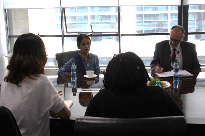 The newly appointed UNICEF Kenya Country Office, Representative, Ms. Maniza Zaman paid a courtesy call to Ms. Soyeon Shin (KOICA Kenya Office, Country Director) on 22nd November 2019. They discussed the ongoing partnership and future partnership between the two organizations.