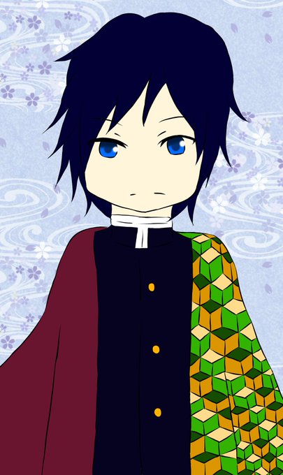 砂肝にされたちづさんがTwitterに投稿した冨岡義勇(鬼滅の刃)のイラスト。