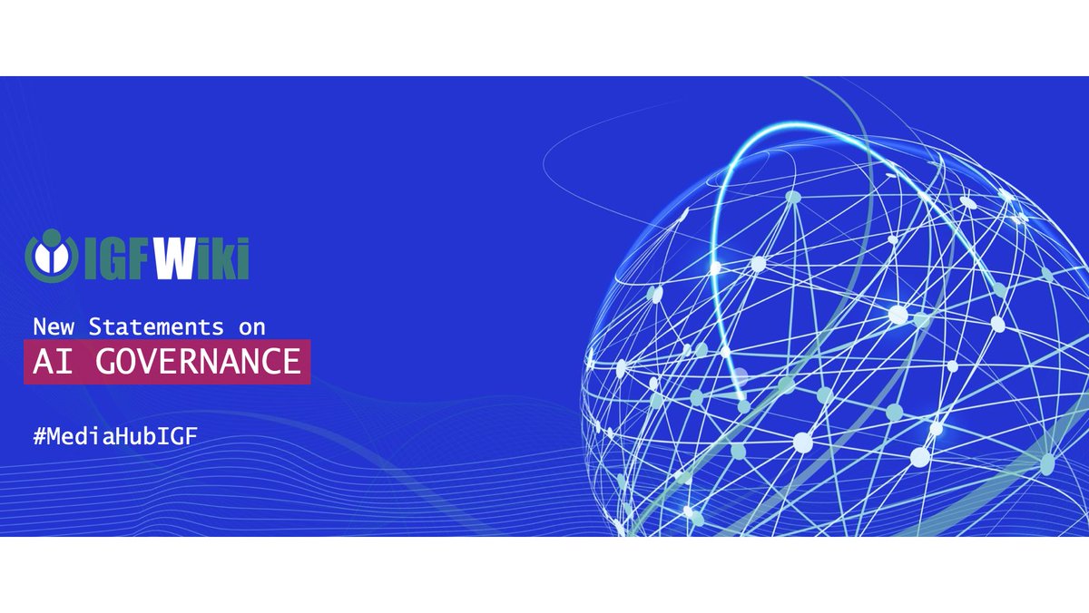 IgfWiki's tweet photo. 🆕from #IGF2019: @EU_Commission to future focus on #ArtificialIntelligence. Check the report &amp; statement from #KatarzynaGogol, a member of the European Delegation to the @UN in the #MediaHubIGF now 👉https://t.co/5qPvXPW8hI
#AI #Governance 
Author: @Wisheikh of @hmkwofficial https://t.co/ALH1O4bXT4