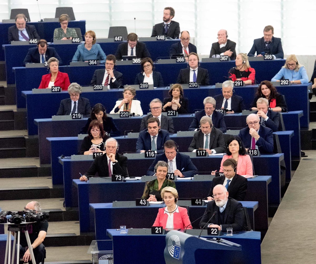 Today marks the start of a new chapter. It is with great honour that I will take office as Commissioner for #Health in the #vdLCommission and serve the European public interest. Together as <a href="/EU_Commission/">European Commission</a> we will strive for more to protect our #citizens and #values #EPlenary