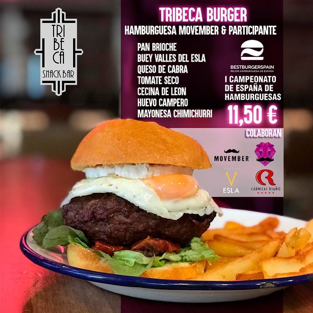 No todo el mundo puede decir que ha probado la futura mejor 🍔 hamburguesa de España 😉

Pan brioche, carne de buey, queso de cabra, tomate seco, cecina de #LeónEsp y huevo campero. 

Es pensarlo y ya se nos hace la boca agua 🤤 ¿A qué estás esperando?

#hamburguesa #burger