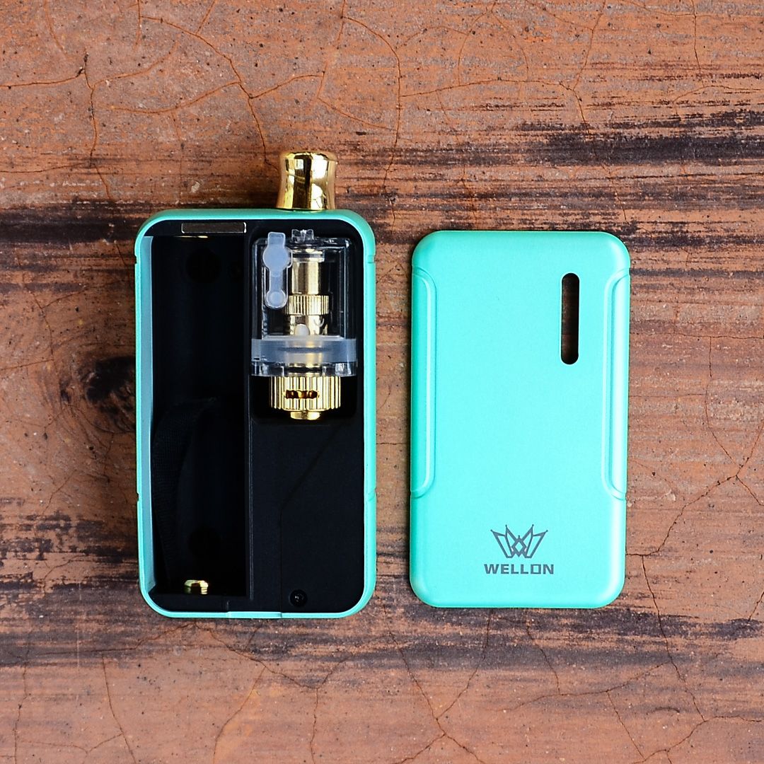 Back shooting of the Mint Green Color!

Learn More:
buff.ly/32tXkzP

#wellon 
#wellonbeyondaio 
#beyondaio 
#vape 
#dotaio
#vincipod
#rpm40
#smok
#caliburn
#vapenation 
#voopoo
#vapor