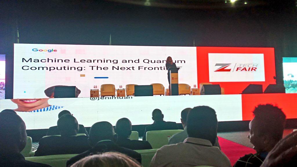 the_lateefah's tweet image. Currently going on is the #ZenithTechFair, masterclasses are under way