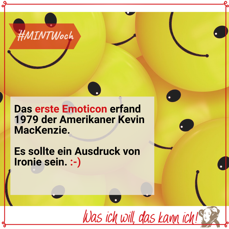 #MINTWoch :-) #wasichwilldaskannich