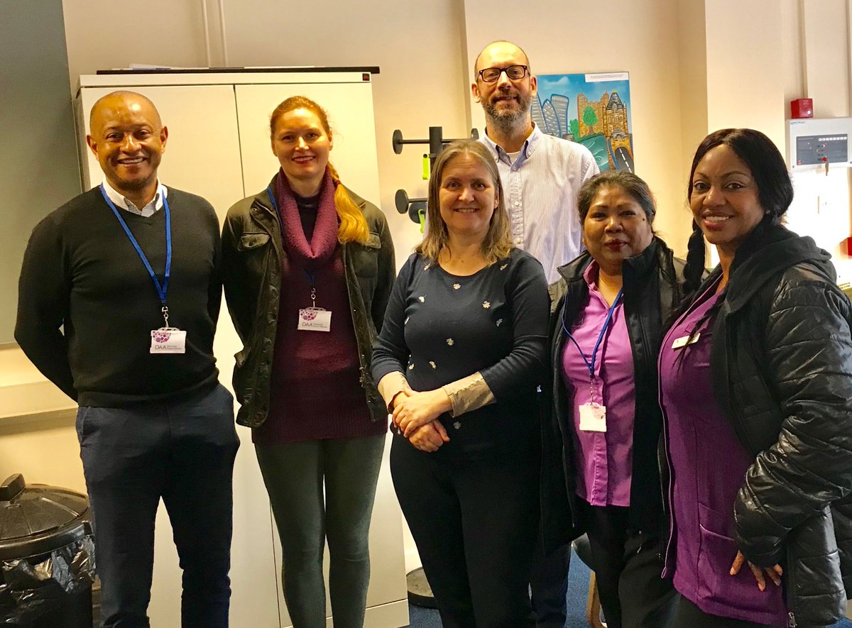 Our local Alzheimer’s soc organised a High St Blitz of local businesses using local volunteers to raise awareness and promote dementia friends. Information sessions for their staff. ⁦<a href="/alzheimerssoc/">Alzheimer's Society</a>⁩