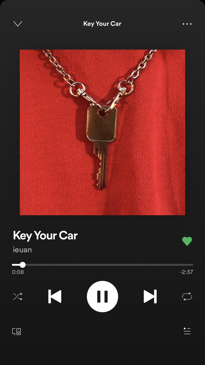 DID YOU HAVE TO TELL ME ON MY BIRTHDAY? @ieuanofficial 

STREAM ‘KEY YOUR CAR’ ON ALL PLATFORMS 🔑💀🖤