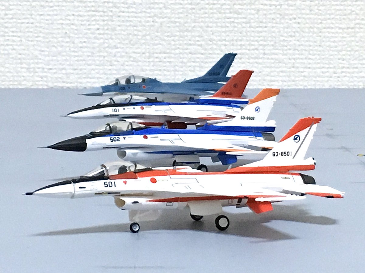 TOMYTEC 技MIX 1/144 航空自衛隊 F-2B 飛行開発実験団（岐阜基地