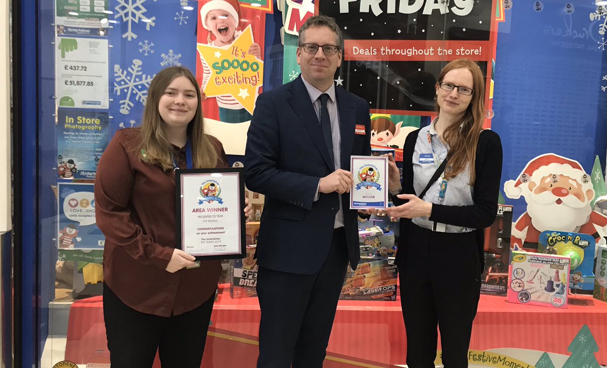 An Absolutely fantastic result for Bekah, Chloe, Molly and team bagging the win in Banbury. Fantastic Merchandising and Standards. Well done!