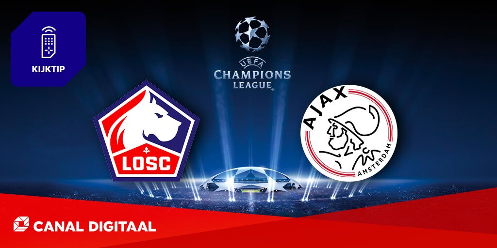 KIJKTIP ⚽️
UEFA Champions League: Lille - Ajax
Woensdag, 27 november | Veronica | 20.30 uur

#UCL #lilaja