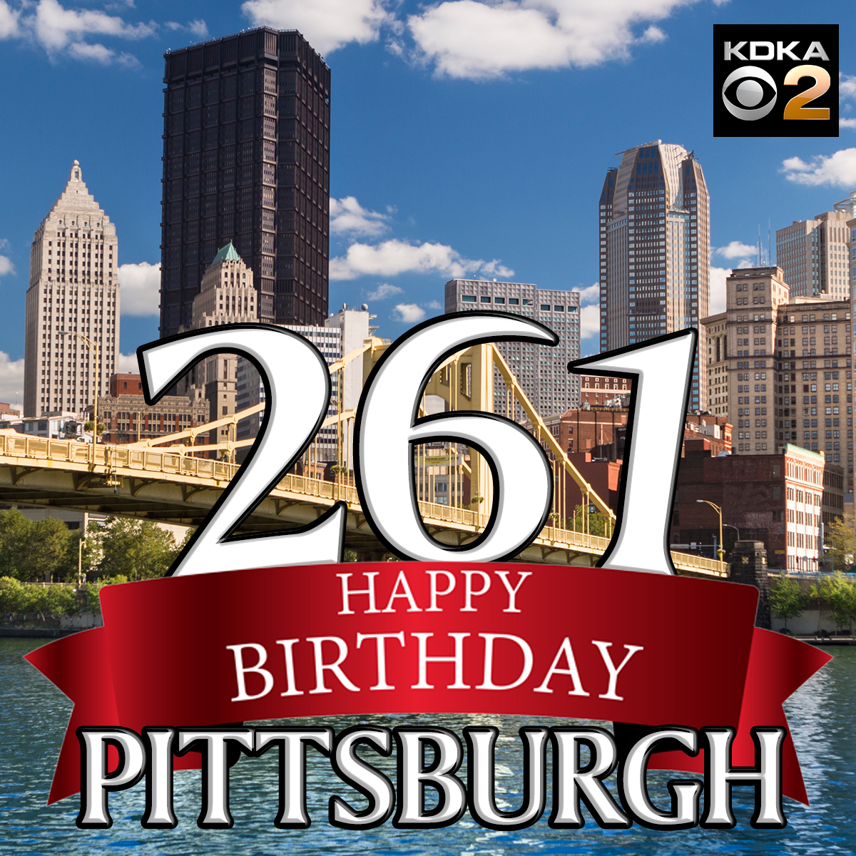 HAPPY BIRTHDAY #PITTSBURGH! Everyone wish the Steel City a very happy 261st birthday. The Burgh was founded on November 27, 1758.