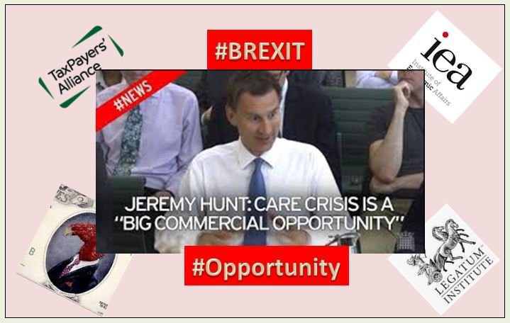  #NotForSale  #NHSNotforSaleBack to more recent events and NHS talks for Trade.Here was Jeremy Hunt in USA in 2017 with a trade secretary - Antonia Romeo.The NHS WAS DISCUSSED.. along with an 'Operating Model' for Pharma. Hunt has links too to Healthcare NGO 'think tanks'