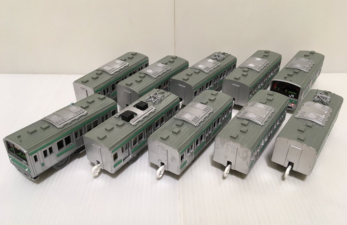 改造プラレール 埼京線205系ハエ28完成！ 3年前にわずか5日間で作った