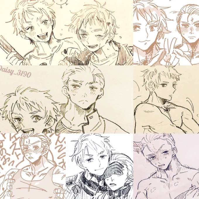 #フォロワーさんのフォロワーさんと繋がりたい
地雷無しですが右独の話ばっかりするし独をえっちな目で見てますギルッツばっか描いてます
芋兄弟が好きですよろしくお願いします!! 