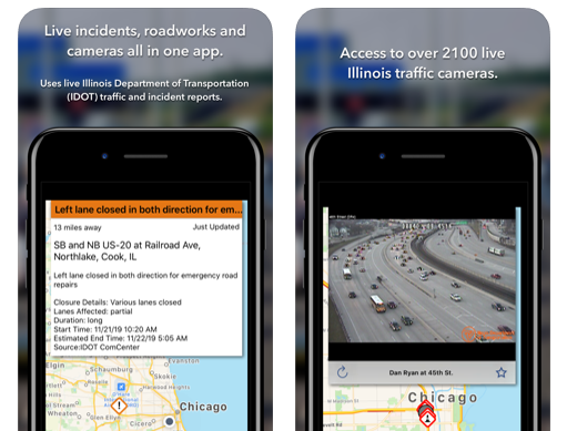 coderuntech's tweet image. Driving in Illinois? Download Illinois Roads app for iPhone and iPad, with traffic cameras and reports.
apps.apple.com/gb/app/illinoi…
#chicago #illinois #traffic #511 #idot