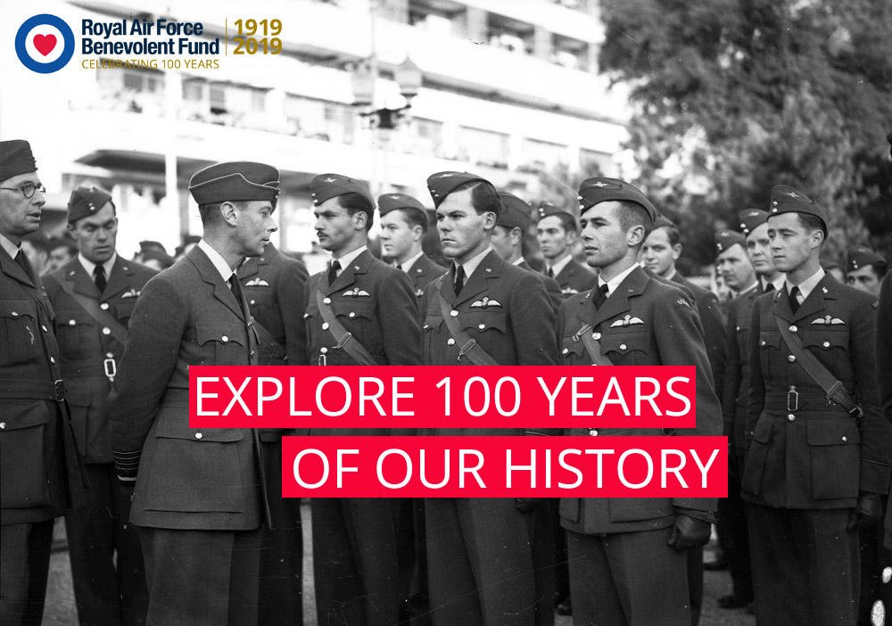 RAFBF's tweet photo. The RAF Benevolent Fund has been supporting members of the RAF Family for 100 years. Explore our history by taking a look through our interactive timeline https://https://t.co/JYSUFASUQG #RAFBF100 https://t.co/oE4BfUyez4