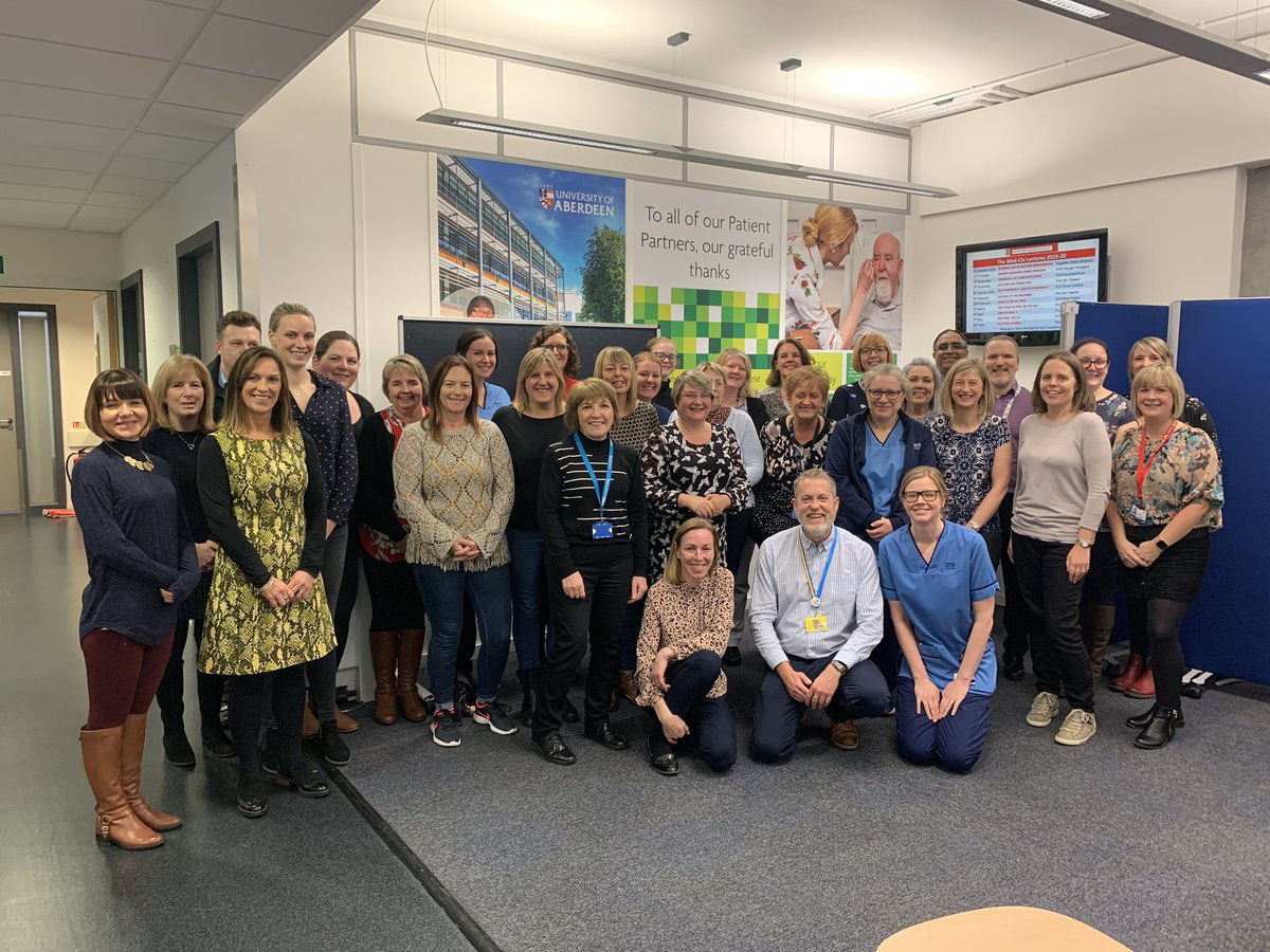 QI Practitioner programme, Cohort 8, ready to share their posters at their celebration event this afternoon <a href="/NHSGrampian/">NHS Grampian</a> #inspiredbyQI