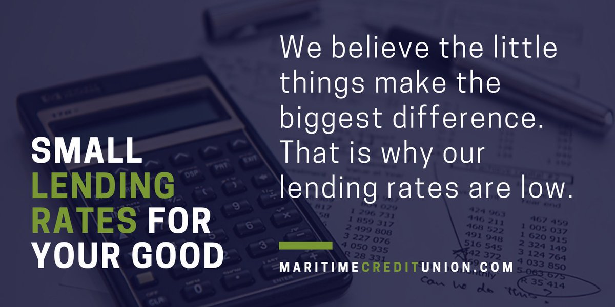 The smallest things sometimes make the biggest difference. #Maritime #Investment #credit#loans#Nautical#Giveyourselfsomecredit