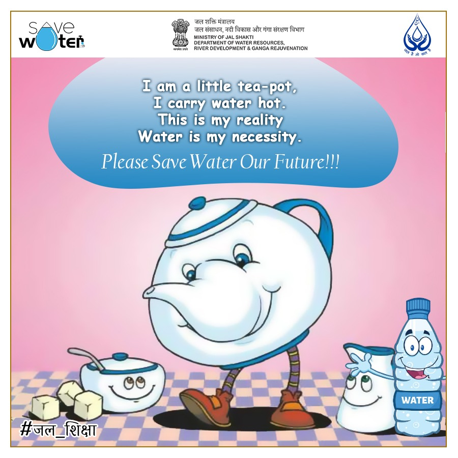 DoWRRDGR_MoJS's tweet photo. पानी बचाएं और अपने बच्चों का भविष्य खुशहाल बनाएं।
#SaveWaterForChildren #SaveWater #Water #SaveWaterTips #जल_शिक्षा https://t.co/XhGwp7OVrw