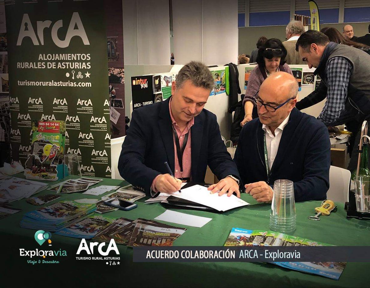 exploravia's tweet photo. 🤗 Seguimos con otra estupenda noticia!
🤝💼 NUEVO ACUERDO DE COLABORACIÓN entre ARCA Turismo rural en #Asturias - @exploravia"
https://t.co/CpeXDFRRVD
#Exploravia #appturismo #TurismoRural #intur https://t.co/fYfI38NLUF