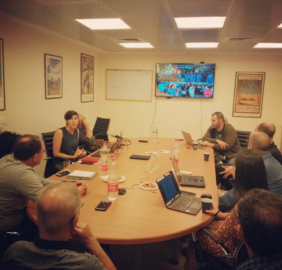 Minerva_RLEC's tweet photo. 27/11/19 Seminar talk on topic: Online Activism, Digital Domination, and the Rule of Trolls: Mapping and Theorizing Technological Oppression by Governments. The speaker - Tamar Megiddo. #Uhaifa #theRuleofTrolls #OnlineActivism #SocialMediaManipulation https://t.co/a4jmEup1mL