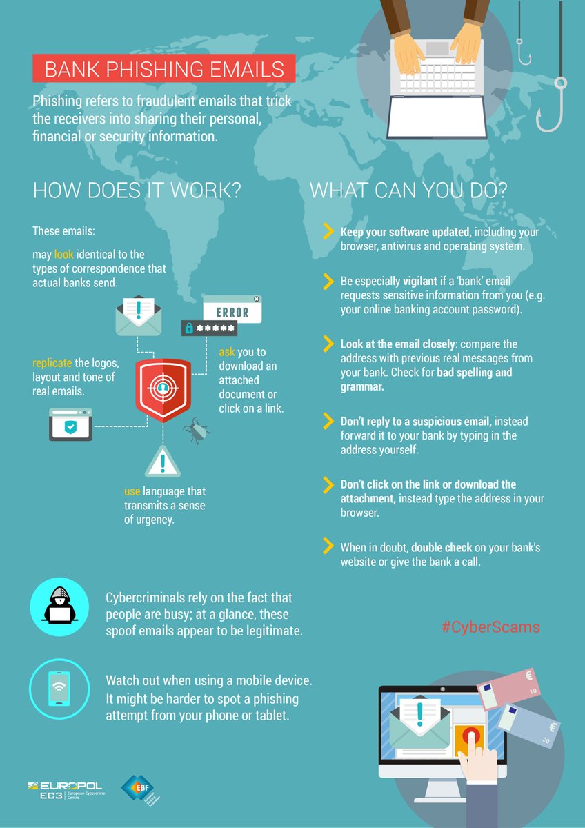 EC3Europol's tweet photo. Cybercriminals love #phishing. 🎣 This is especially the case on #BlackFriday &amp; #CyberMonday when people are more likely to fall for #2good2btrue deals. 🛍️ Stay #cybersmart! https://t.co/4EgALZAA4O