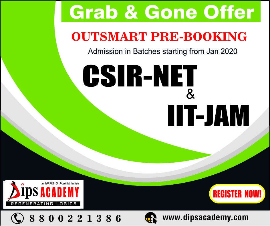 dipsacademymath's tweet image. GRAB OR Gone Offer💥
👨‍🎓IIT-JAM &amp;amp; CSIR-Net/JRF Math Classroom Program with 10% Discount
Limited period offer🕛
Enroll for IIT JAM batch: dipsacademy.com/iit-jam-math-c…
Join IIT-JAM Math RCP Batch with @dipsacademymath dipsacademymath now📣
#IIT_Jam #Math #IIT #CSIRNET #Coaching #exams