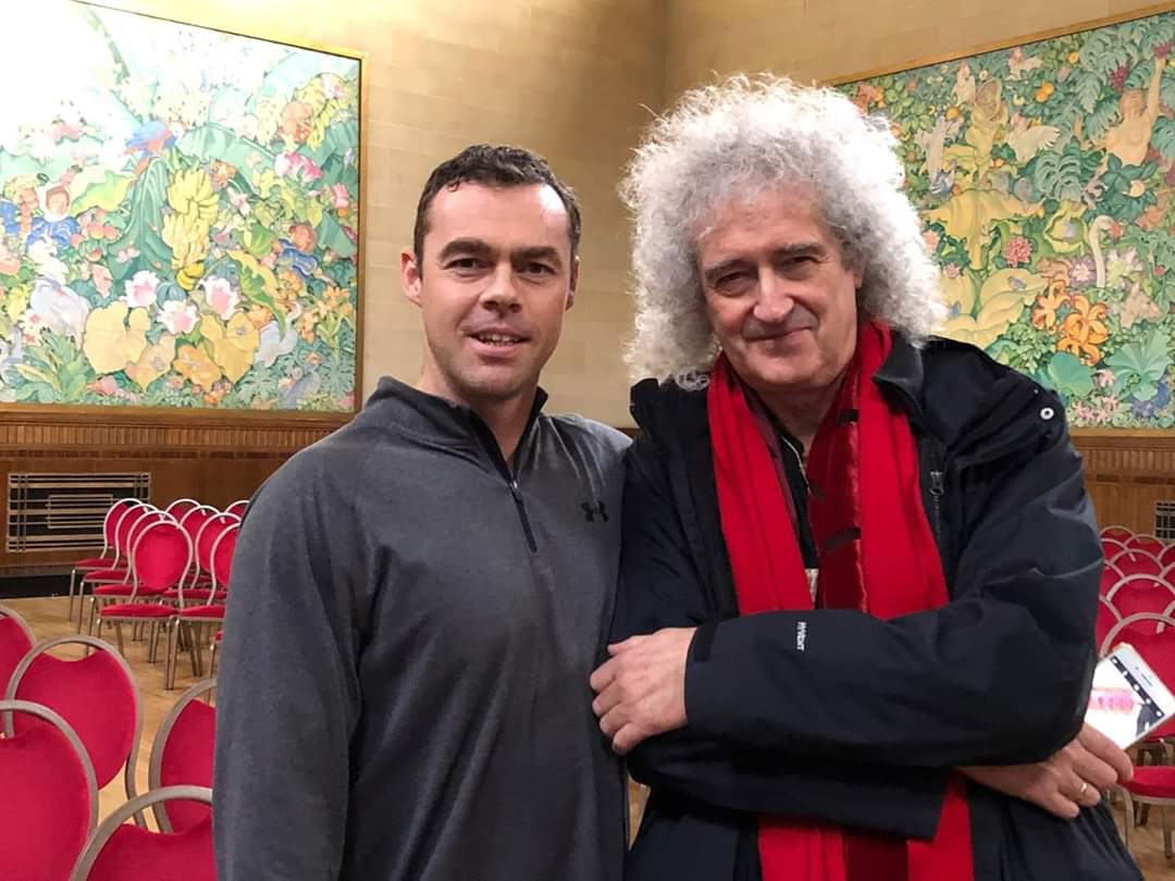 Matwel10's tweet photo. A year ago this happened @DrBrianMay what a day. And what a legend!!! https://t.co/HUbMVX069N