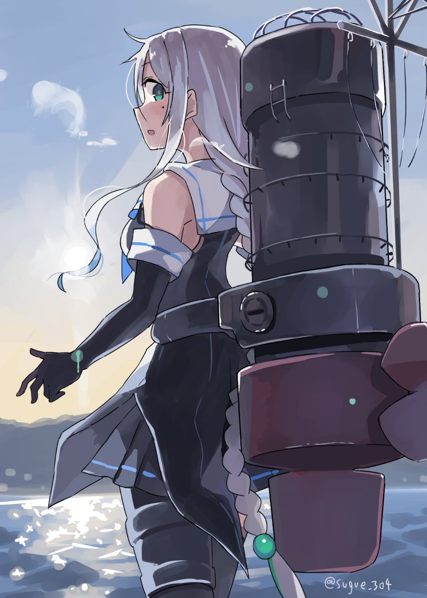 海風(艦これ) 「海風 」|鉄塔🗼のイラスト