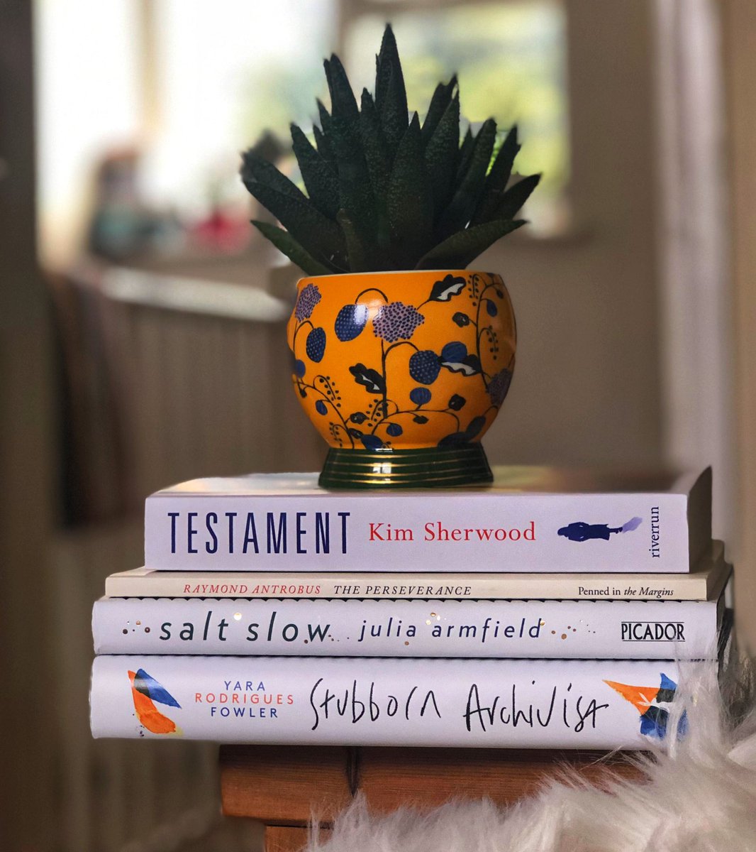 Thanks @YoungWriterYear for sending me the shortlist. This stack is gorgeous and I absolutely loved Salt Slow earlier this year- won't hesitate to say it's my favourite. 
Crossing my fingers for @JuliaArmfield & @picadorbooks - for 5th December 🤞🏼

#youngwriteraward