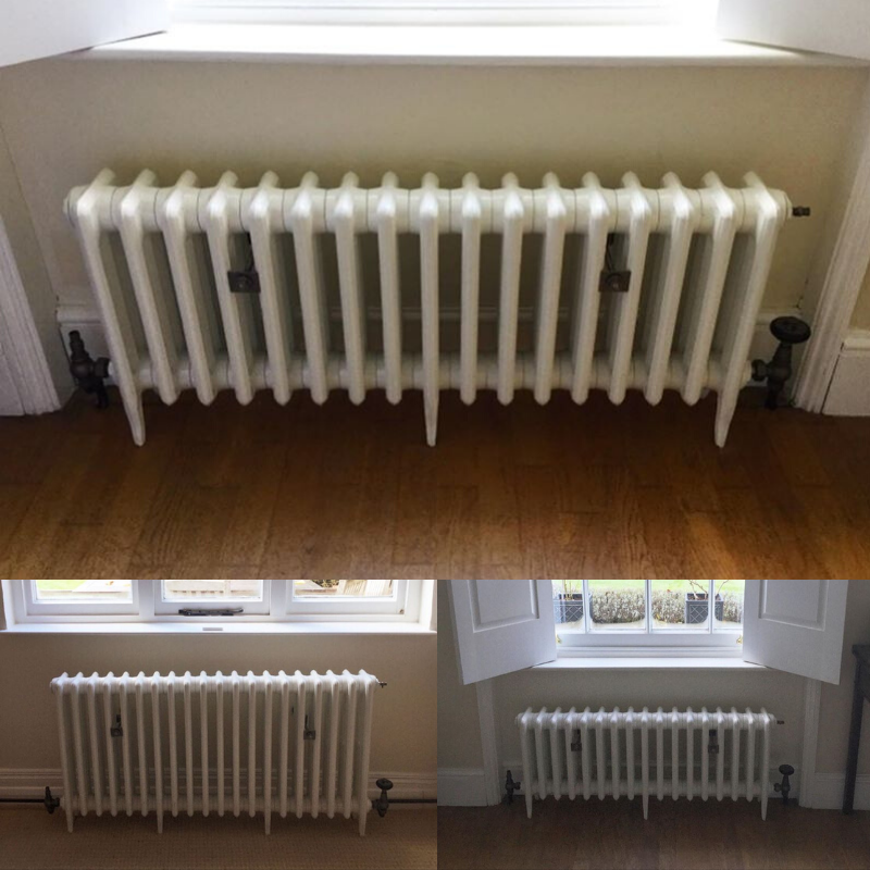 ArrollOfficial's tweet photo. Some great snaps of @FoundryCastIron recent customer installations of #Arroll cast iron radiators in Pure White.

#castironradiator #HomeImprovement #plumbing #heating https://t.co/QBmLA7dEPF